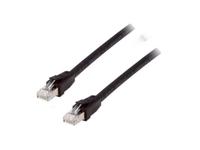 Equip 608052 patch cable, cat8.1, s/ftp (s-stp) rj-45, rj-45, black, 3m - thumbnail
