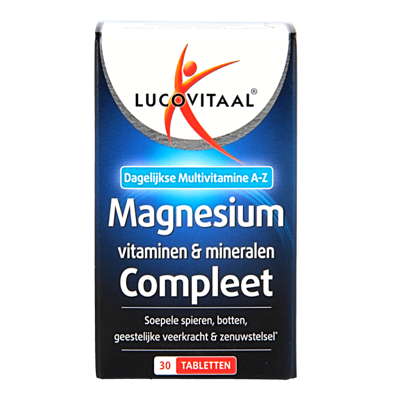 Lucovitaal Magnesium vitaminen mineralen compleet 30 Tabletten