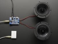 Adafruit Stereo 20W digitale audio-versterker - MAX9744 - Class D - thumbnail