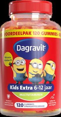 Dagravit Kids-Xtra Vitaminions Multivitaminen 6-12 jaar Voordeelverpakking