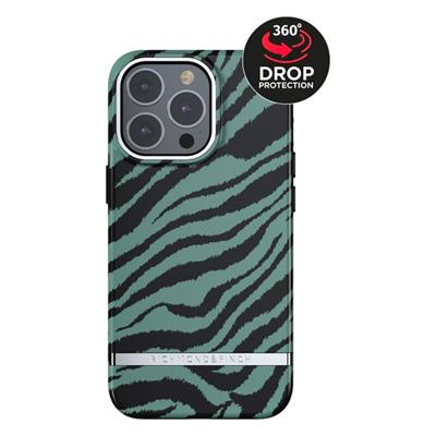 Richmond & Finch Freedom Series One-Piece Apple iPhone 13 Pro Emerald Zebra