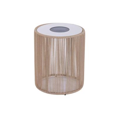 Bijzettafel Home ESPRIT Wit Bruin 40 x 40 x 50 cm