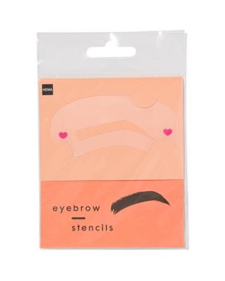 HEMA Wenkbrauw Sjablonen - 4 Stuks