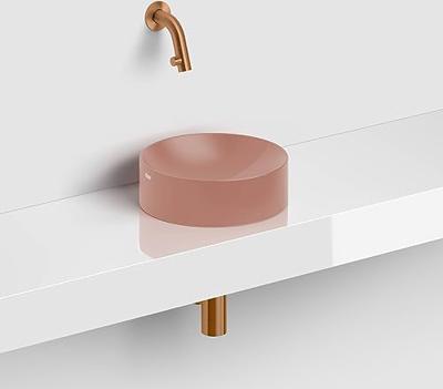 Clou Flush 3 fontein 36x18cm + kraang. rechts mat pijnboom groen ker CL/03.42030