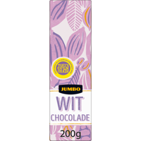 Jumbo Chocolade Wit 200 g - thumbnail