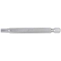 KS Tools 911.7560 9117560 Inbus-bit Aandrijving: 1/4 (6,3 mm) Uitvoering: Zeskant 3 mm 75 mm - thumbnail