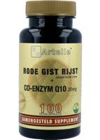 Artelle Rode Gist Rijst Co Enzym Q10 Vegacapsules - thumbnail