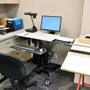 Ergotron TeachWell Mobile Digitale Workspace (MDW) 1-voudig Mobiel zit/sta PC-werkstation 17,8 cm (7) - 81,3 cm (32) Vast