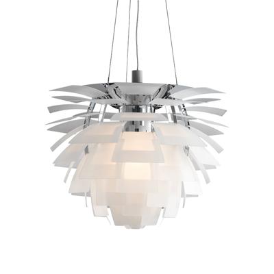 Louis Poulsen PH Artichoke 480 Glass Hanglamp - E27 100W - Wit Louis Poulsen PH Artichoke 480 Glass Hanglamp - E27 100W - Wit