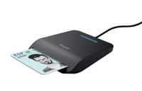 Trust Primo DNI Smartcard reader Desktop accessoire Zwart - thumbnail