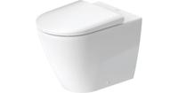 Toilet Duravit D-Neo HygieneGlaze Staand Rimless Diepspoel 58 cm Hoogglans Wit Duravit - thumbnail