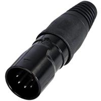 Rean AV RCX5M-Z-001-1 XLR-connector Stekker, recht Aantal polen: 5 1 stuk(s) - thumbnail