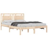 Bedframe massief hout 140x200 cm - thumbnail