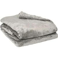 Plaid microflanelle 130x170 cm Perle - thumbnail