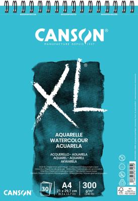 Aquarelpapier canson xl 30vel 300gr a4 wit | 5 stuks
