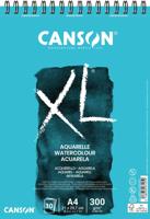 Aquarelpapier canson xl 30vel 300gr a4 wit | 5 stuks - thumbnail