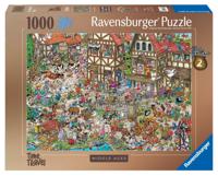 Puzzel ravensburger ray's comic middle ages 1000st - thumbnail