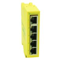 Compacte Industriële 5 Haven Gigabit Ethernet Schakelaar DIN Rail Monteerbaar - thumbnail
