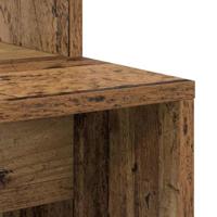 Bureau met plank Oud hout 78.5 x 37 x 154.5 cm Bewerkt hout - thumbnail