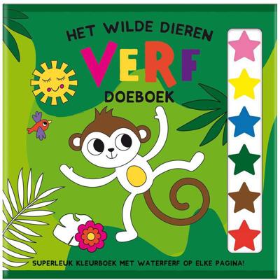 Wilde Dieren Verf Doeboek