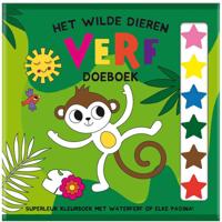 Wilde Dieren Verf Doeboek - thumbnail