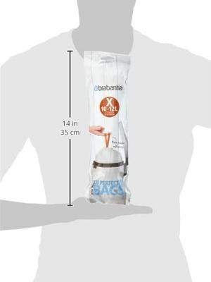 Brabantia afvalzak X 10-12ltr zakken - thumbnail