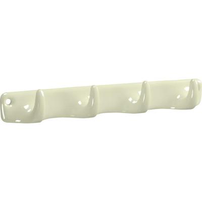 Hakenrek 4 haken Art-Deco ivoor