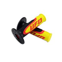 UFO PLAST handvat rubber "axiom rubber grip axiom black/red/yellow - thumbnail