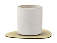 LIND DNA - Glass Mat Curve - Onderzetter 10cm Nupo Lemon Sorbet - thumbnail