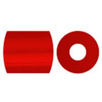 NABBI Strijkkralen, afm 5x5 mm, gatgrootte 2,5 mm, medium, lichtrood (32225), 1100 stuk/ 1 doos - thumbnail