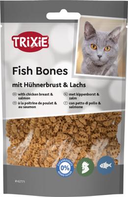 TRIXIE FISH BONES MET KIPPENBORST EN ZALM