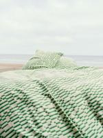 Marc O&apos;Polo Harpa Fern green dekbedovertrek - thumbnail