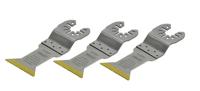 SMART blades UN PRO 44x55mm TiN BiM blad 3st voor multitool - thumbnail