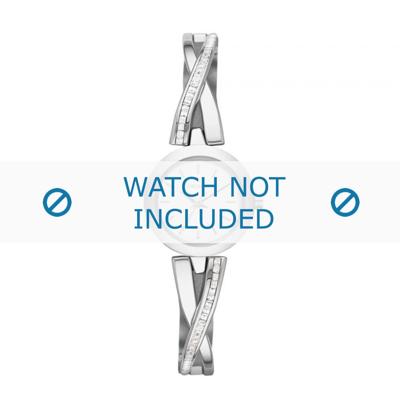 DKNY horlogeband NY-2173 Staal Zilver 20mm DKNY horlogeband NY-2173 Staal Zilver 20mm
