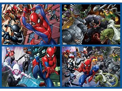 4 progressieve puzzels Spiderman - EDUCA meerkleurig 4 progressieve puzzels Spiderman - EDUCA meerkleurig