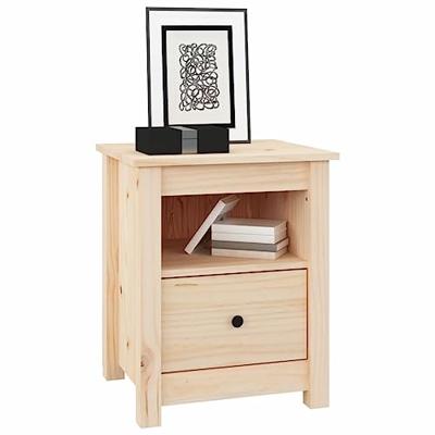 Nachtkastje 40x35x49 cm massief grenenhout