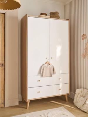 Kast met 2 deuren Moonlight wit