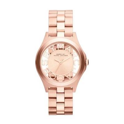 Horlogeband Marc by Marc Jacobs MBM3293 Roestvrij staal (RVS) Rosé 16mm