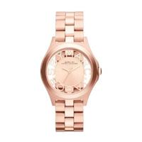 Horlogeband Marc by Marc Jacobs MBM3293 Roestvrij staal (RVS) Rosé 16mm - thumbnail