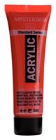 Royal Talens Amsterdam Standard Series Acrylverf Tube 20 ml - Naftolrood Middel 396 - thumbnail