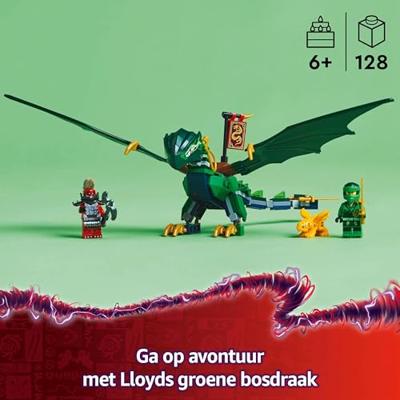 Lego Ninjago 71829 Lloyds Groene Bosdraak - thumbnail