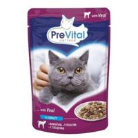 PREVITAL Veal in gravy - nat kattenvoer - 100g - thumbnail