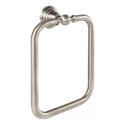 Handdoekring Tres Clasic Vierkant RVS