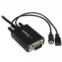 Startech.com 2 m DisplayPort naar VGA kabel met audio - VGA naar DisplayPort converter - DisplayPort kabel VGA - DisplayPort-kabel 2m - DP-naar-VGA-kabel - DisplayPort-kabel - 1920 x 1200 - thumbnail