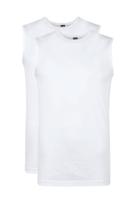 Alan Red Montana 2-Pack tanktop wit - thumbnail