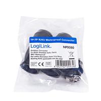 LogiLink Netwerk Adapter [1x RJ45-bus - 1x RJ45-bus] Zwart - thumbnail