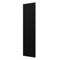 Plieger Designradiator Cavallino Retto Dubbel 1162 Watt Middenaansluiting 180x45 cm Mat Zwart - thumbnail