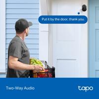 Tapo C411 Wifi-camera voor buiten en binnen, draadloos, 2K 3MP, batterijduur tot 180 dagen na één keer opladen, nachtzicht, alarm met bewegingsdetectie, IP65 - thumbnail