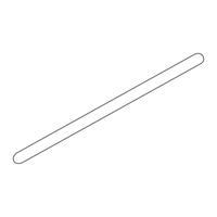 Sealskin Stabilisatiestang Hooked 88 cm Zilver - thumbnail