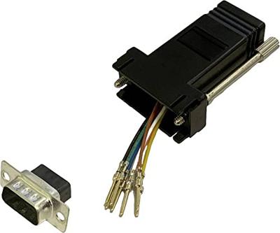 BKL Electronic 10121110 Adapter D-sub stekker 9-polig - RJ45-bus 1 stuk(s) Single